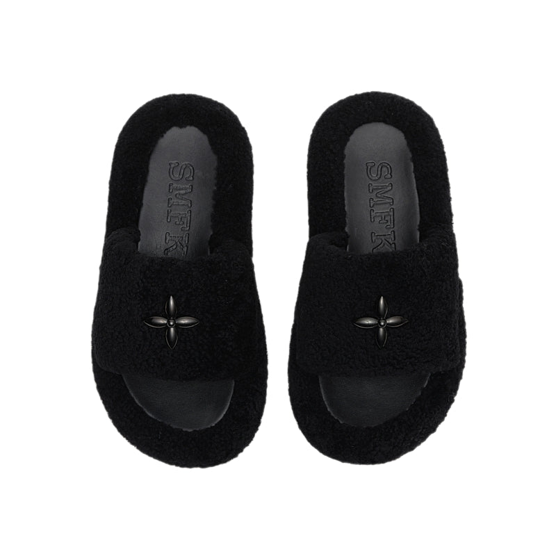 SMFK Black Compass Furry Bumper