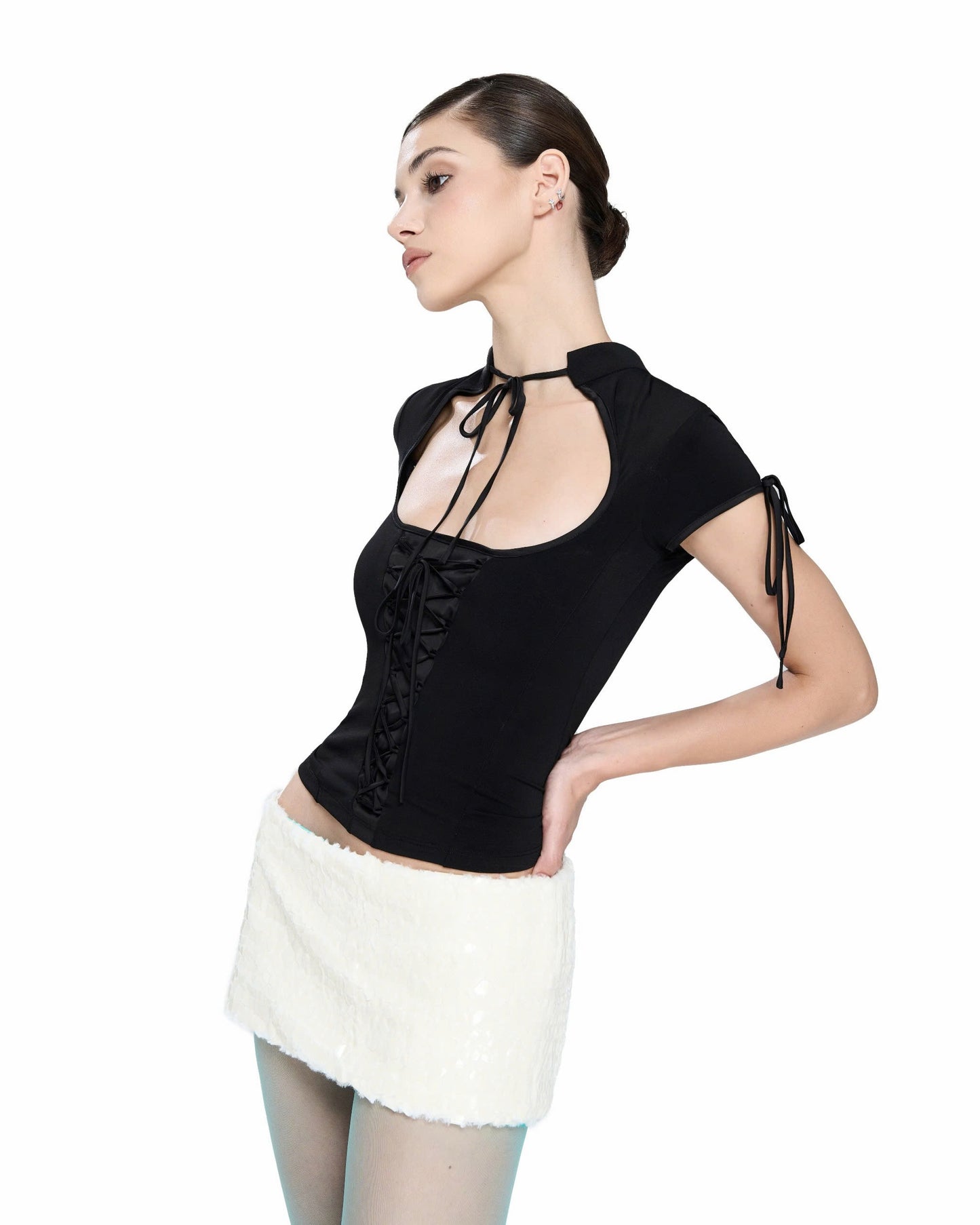 LSOUL Chica Top Black