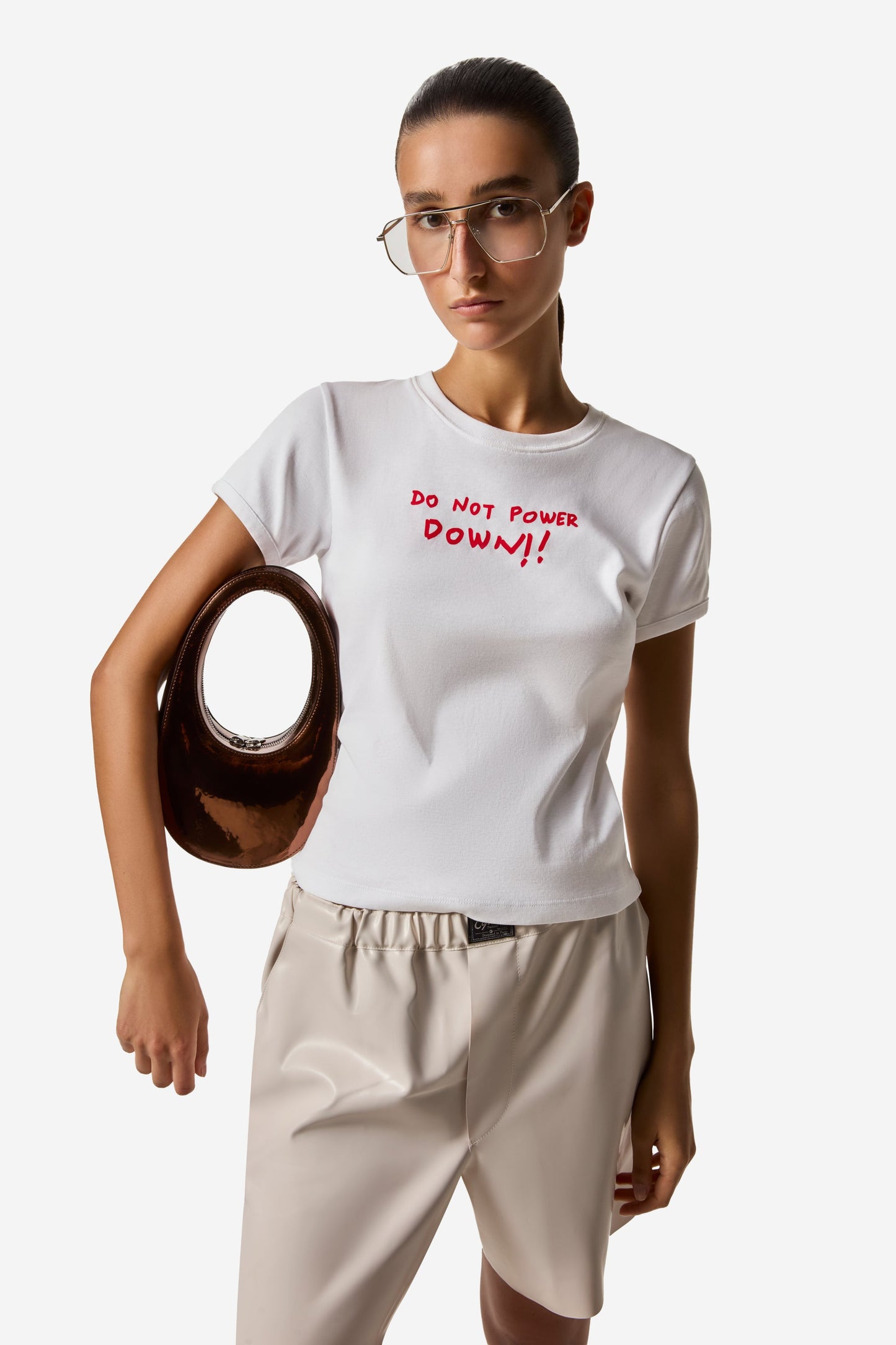 COPERNI Mirrored Mini Swipe Bag