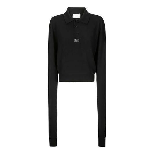 COPERNI Knotted Sleeved Polo Top