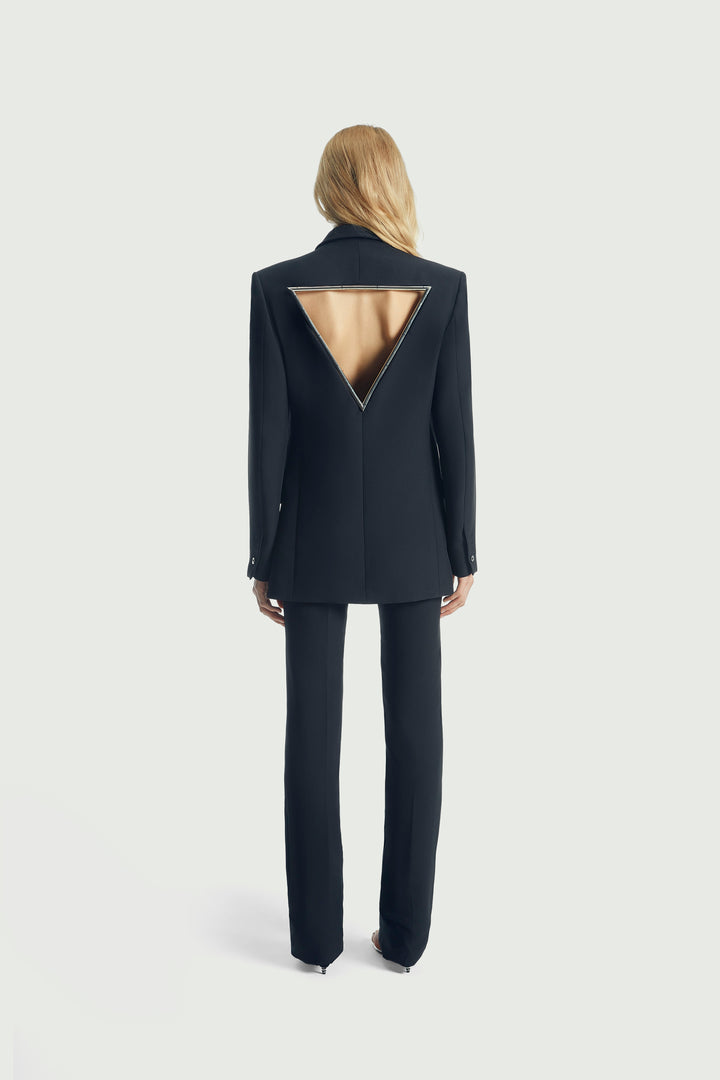 COPERNI Cut-Out Triangle Double Breasted Jacket