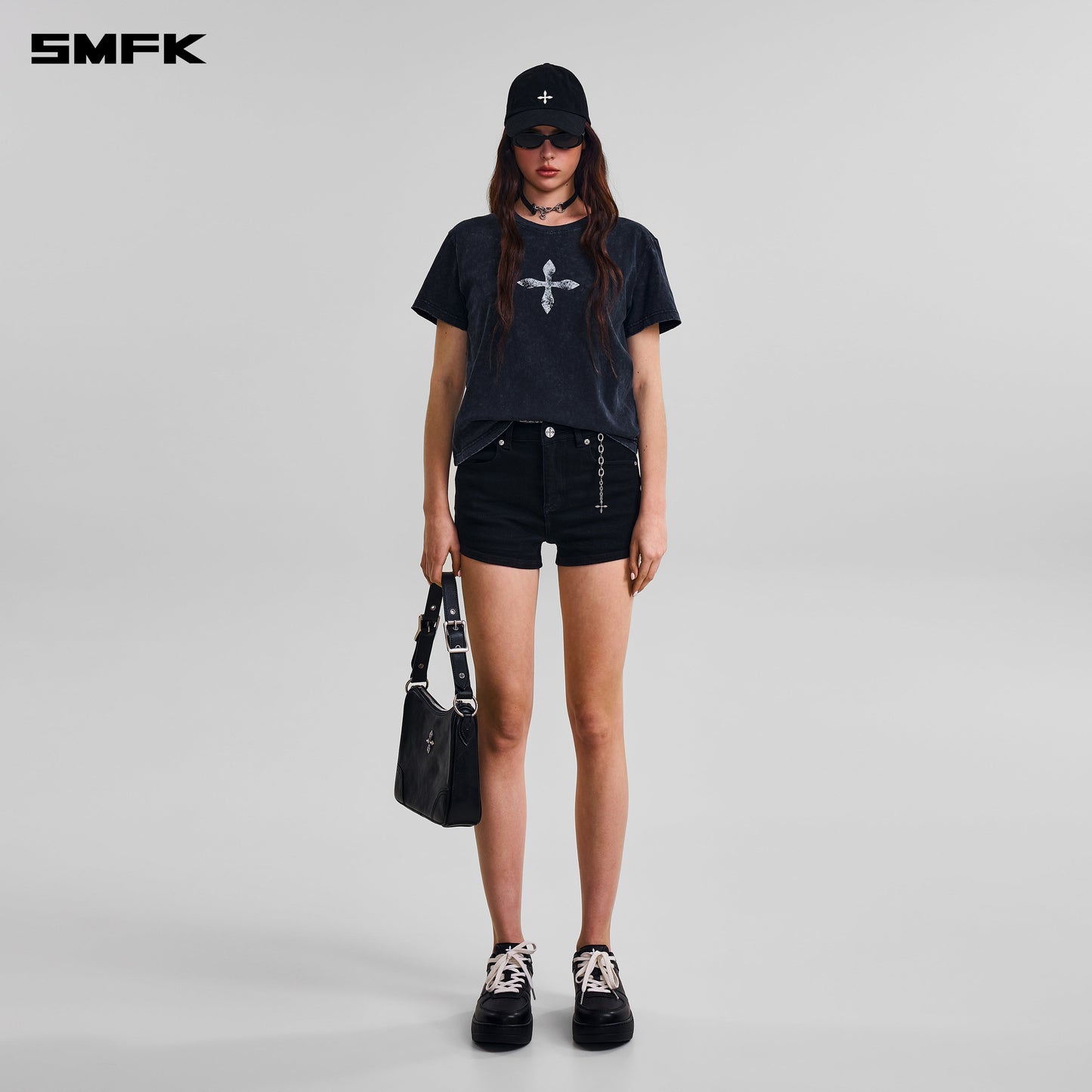 SMFK Vintage-Savage Tee/Stone Wash Vanish Black