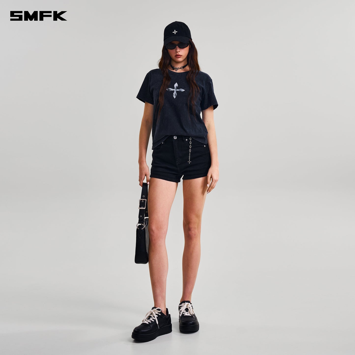 SMFK Vintage-Savage Tee/Stone Wash Vanish Black
