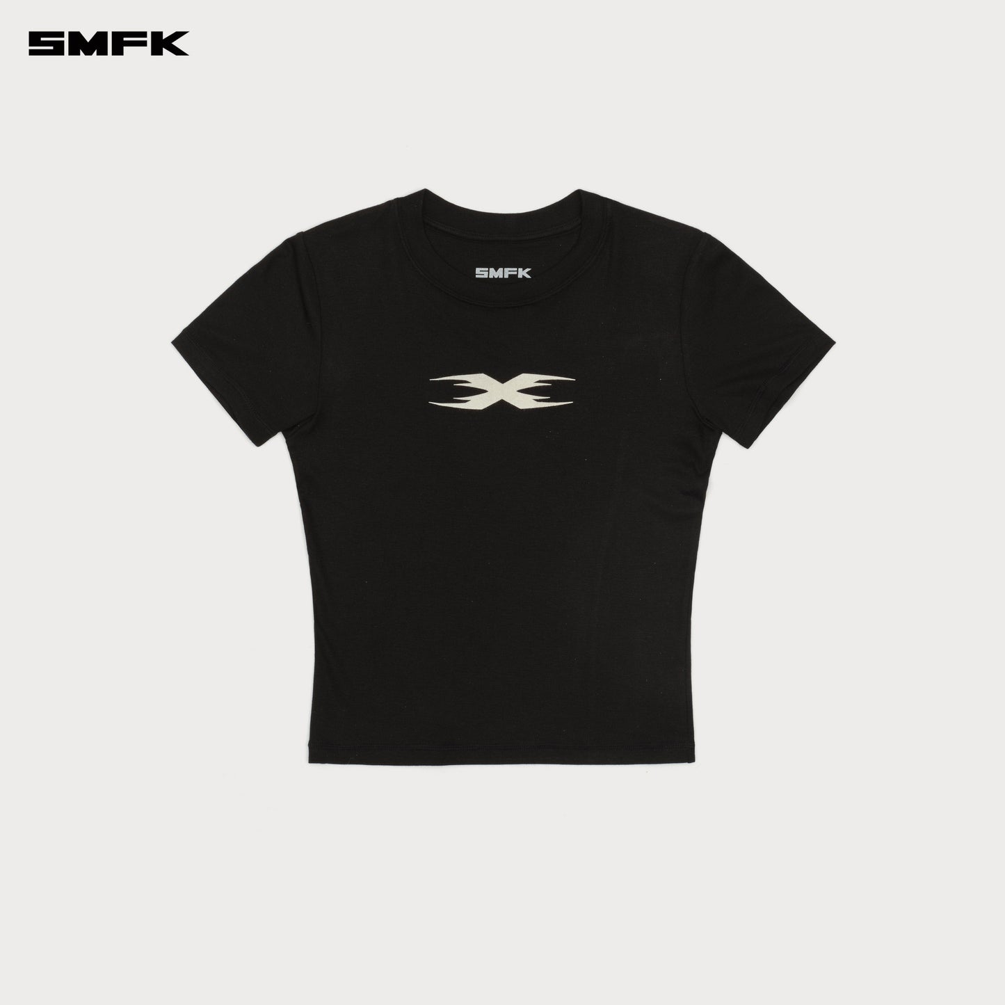 SMFK FUTURE X Ripple Sports Slim Tee Black
