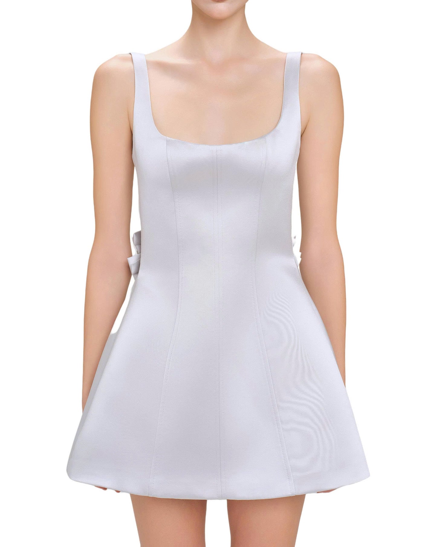 L SOUL Fem Dreses Grey