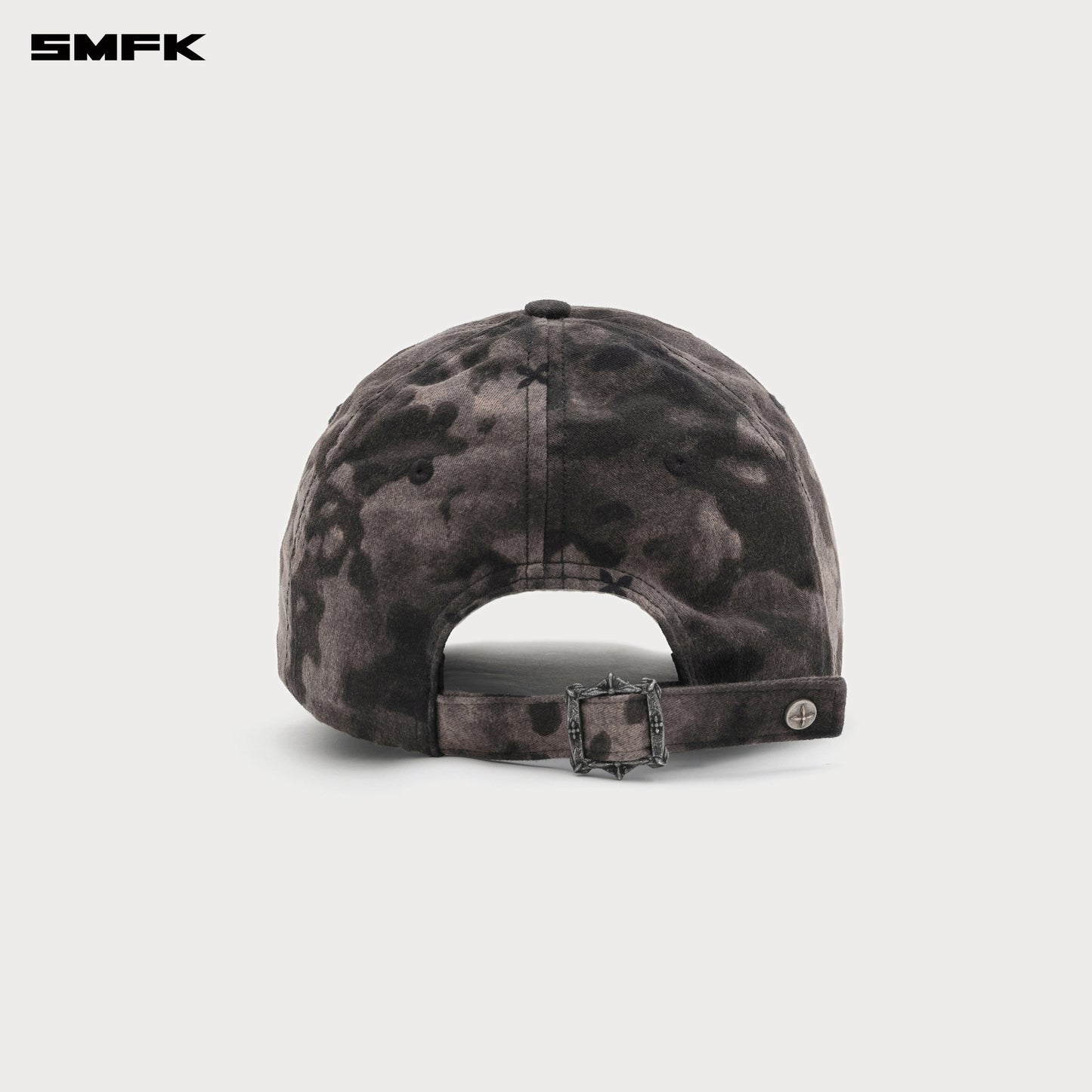SMFK Compass Cross Chain Badge Baseball Cap Black