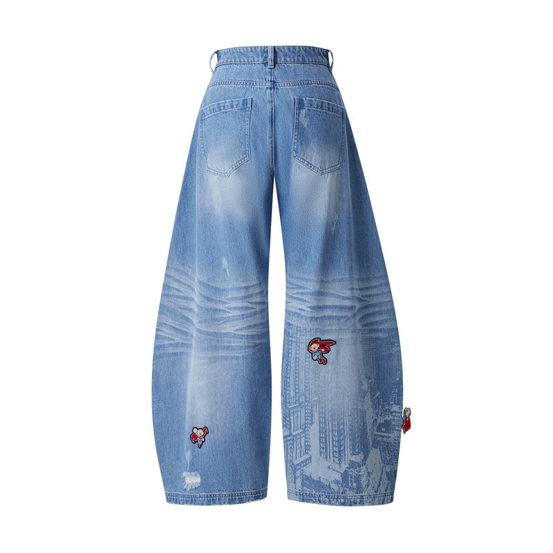 13DE MARZO Superman Bear City Jeans
