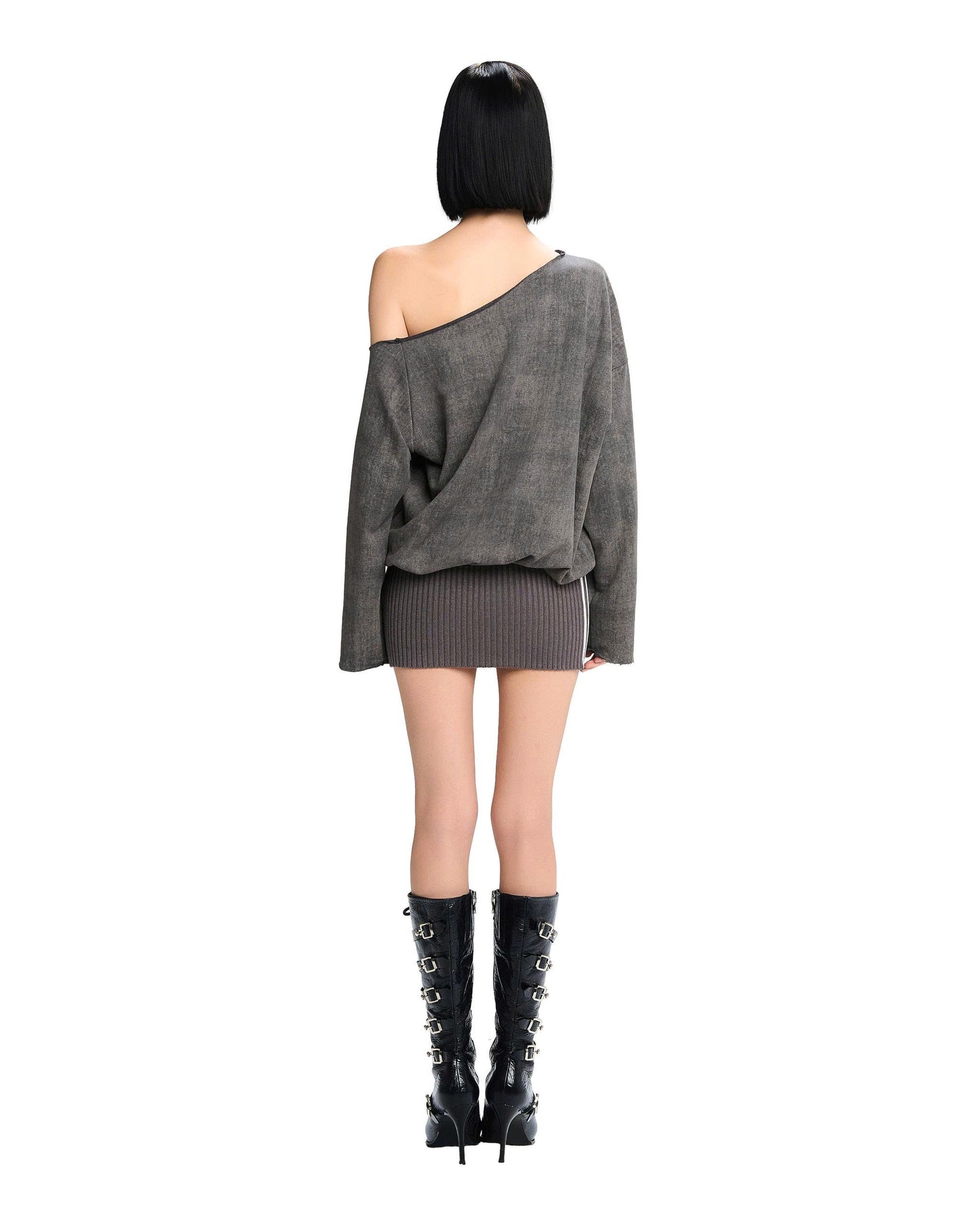 L SOUL Ling Dress Grey