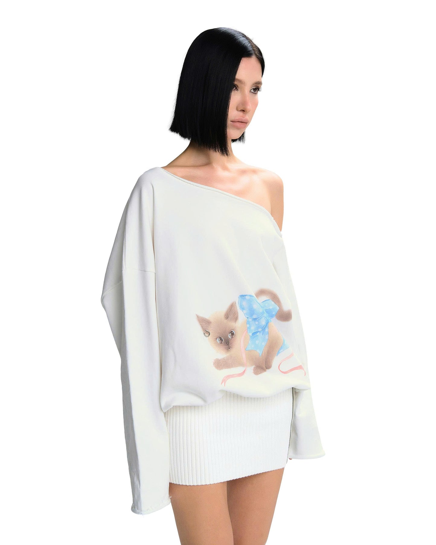 L SOUL Ling Dress White
