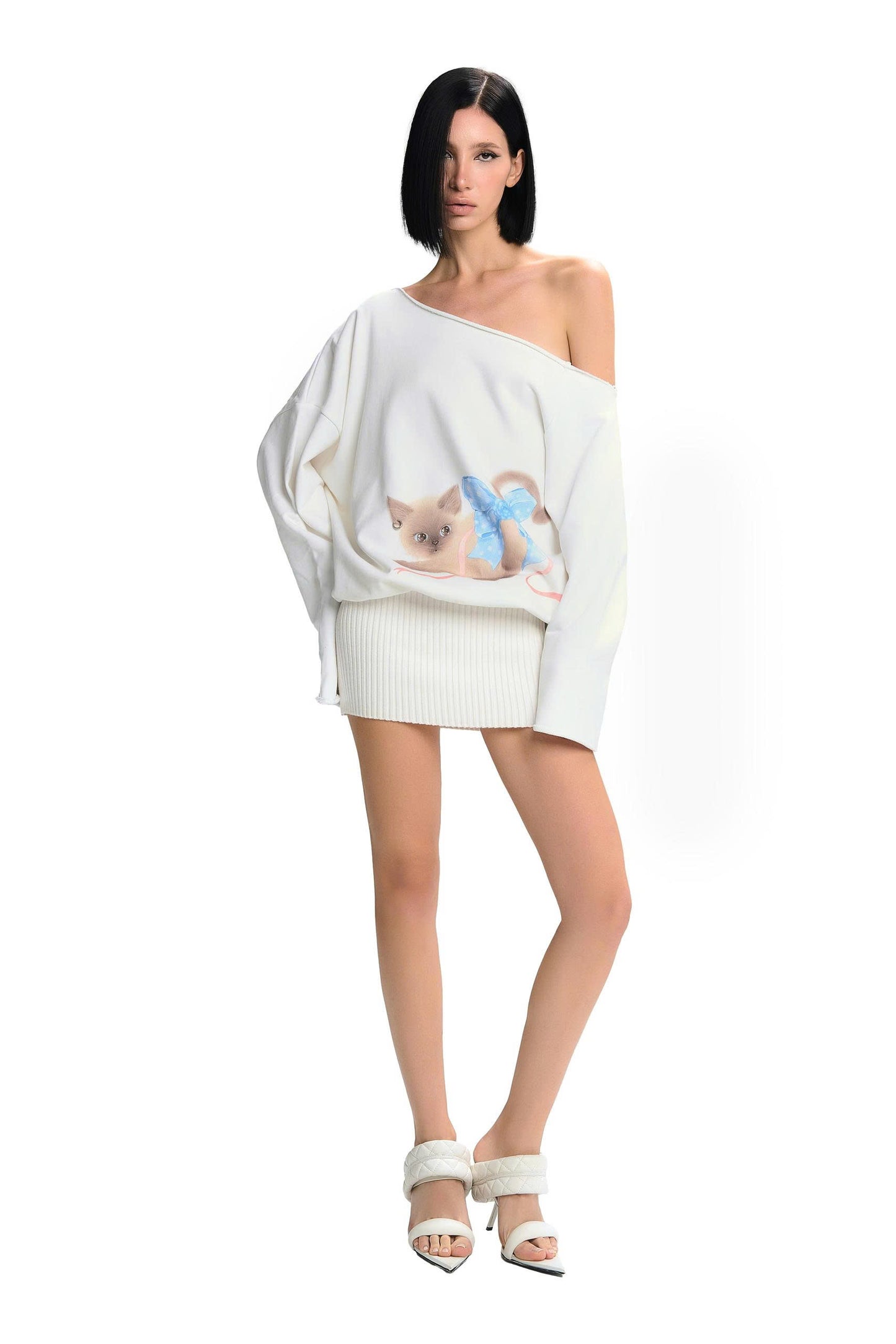 L SOUL Ling Dress White