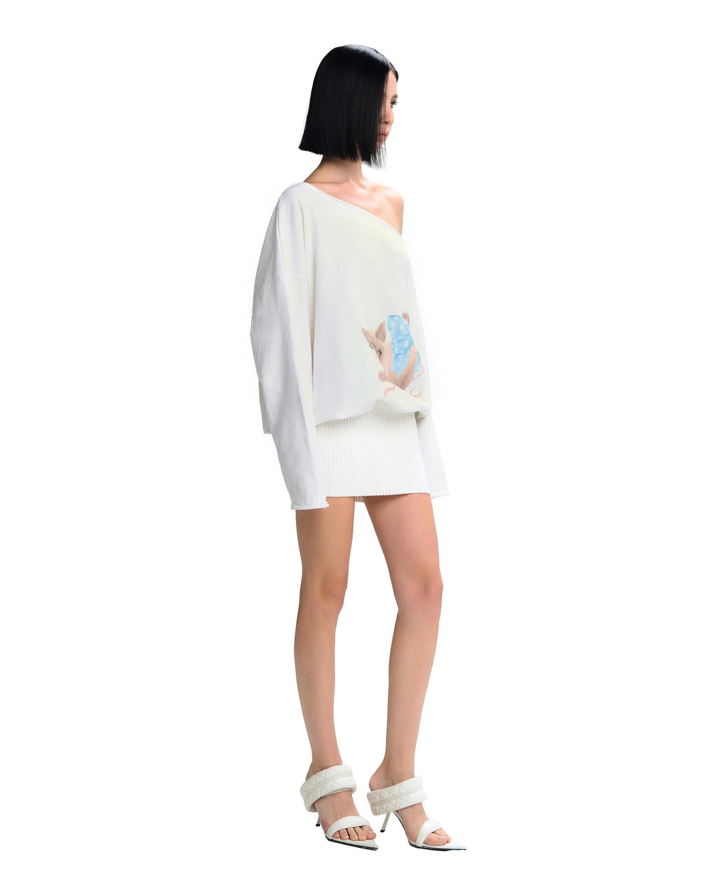 L SOUL Ling Dress White