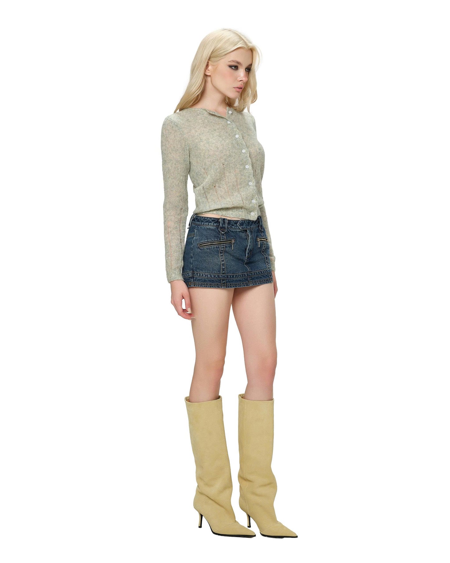 L SOUL Mary Top Green