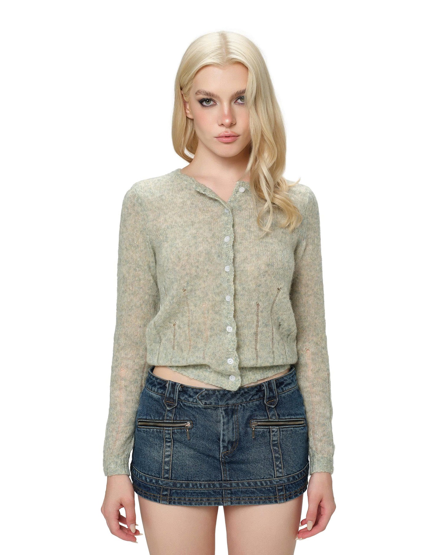 L SOUL Mary Top Green