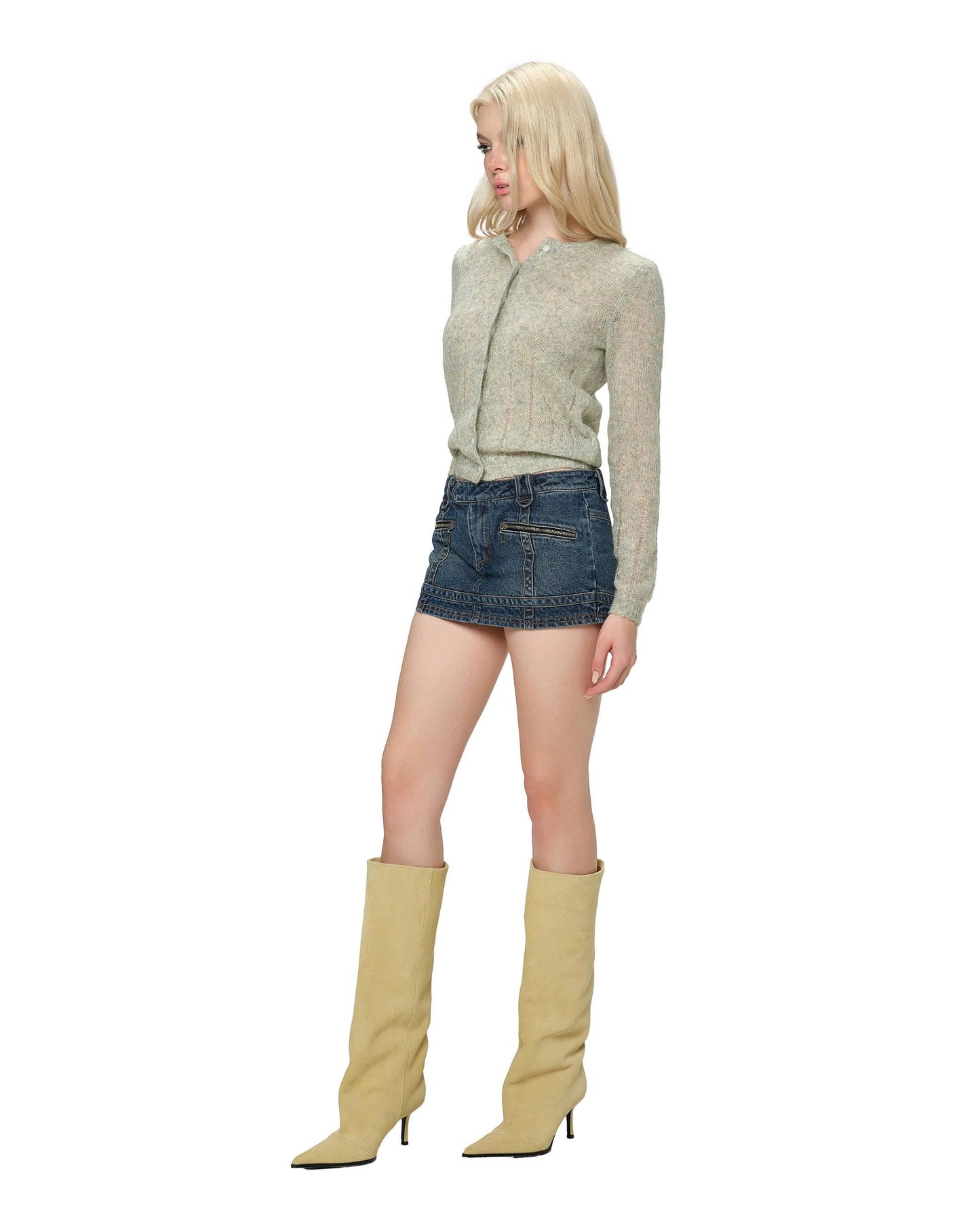 L SOUL Mary Top Green