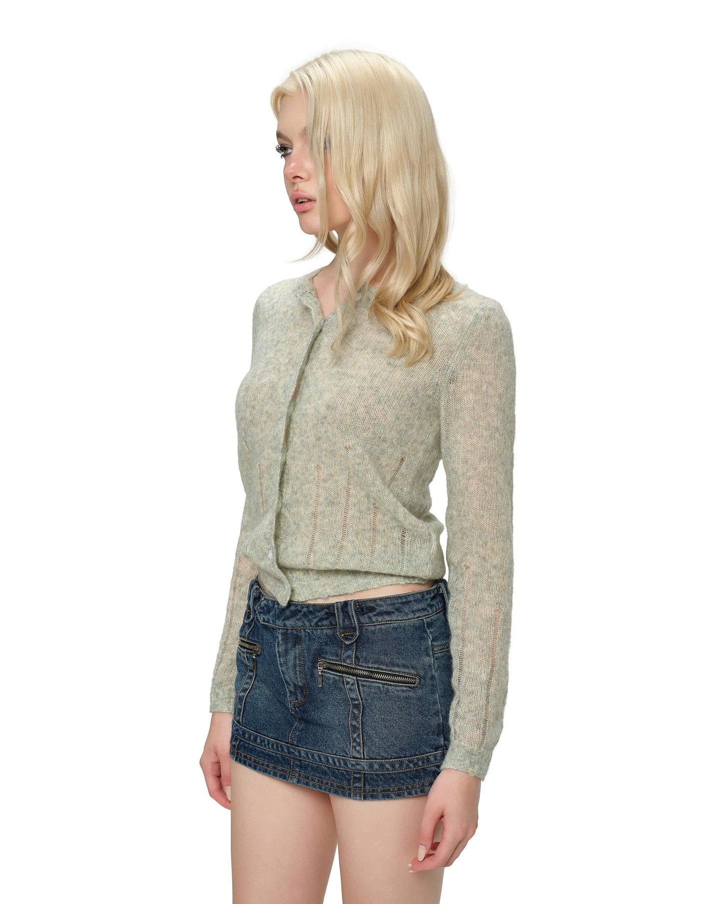 L SOUL Mary Top Green