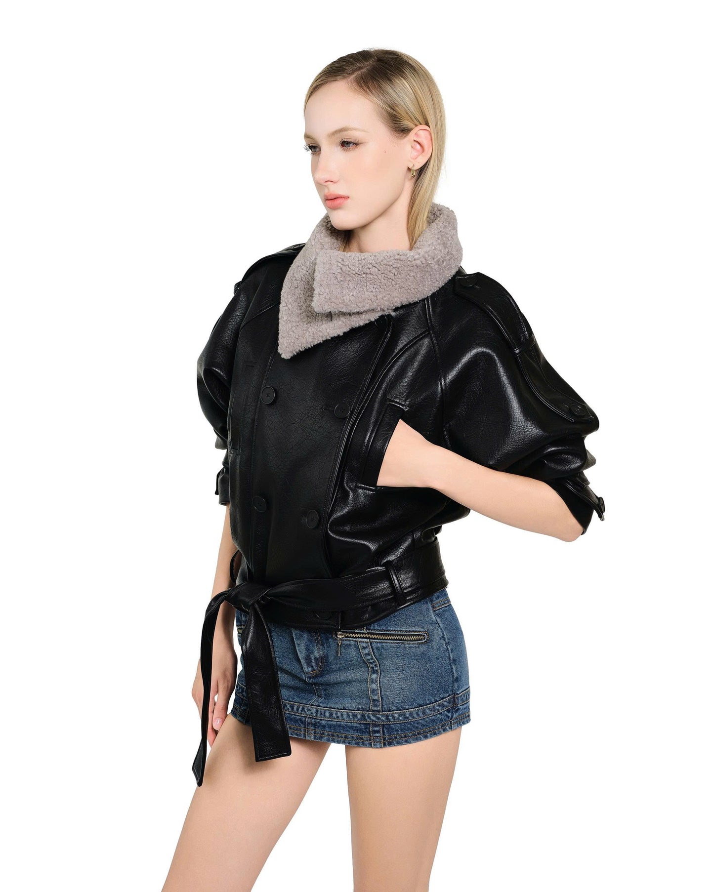 L SOUL Merlot Jacket Black
