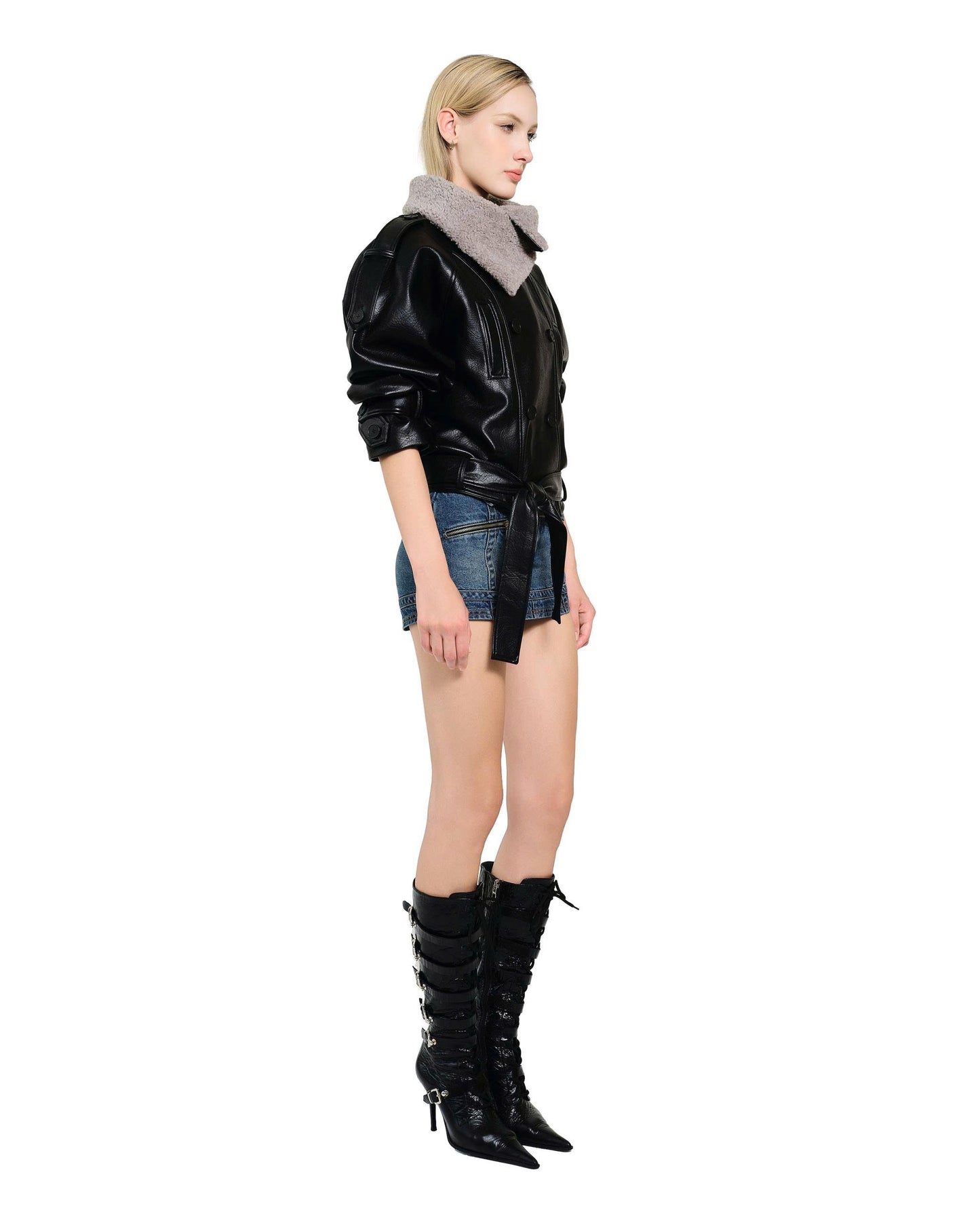 L SOUL Merlot Jacket Black