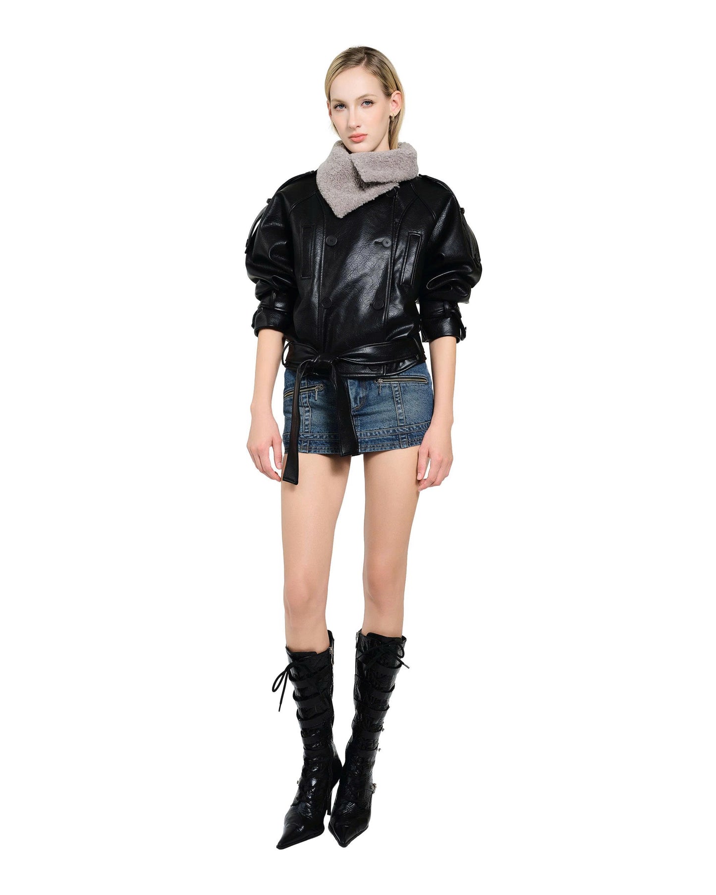 L SOUL Merlot Jacket Black