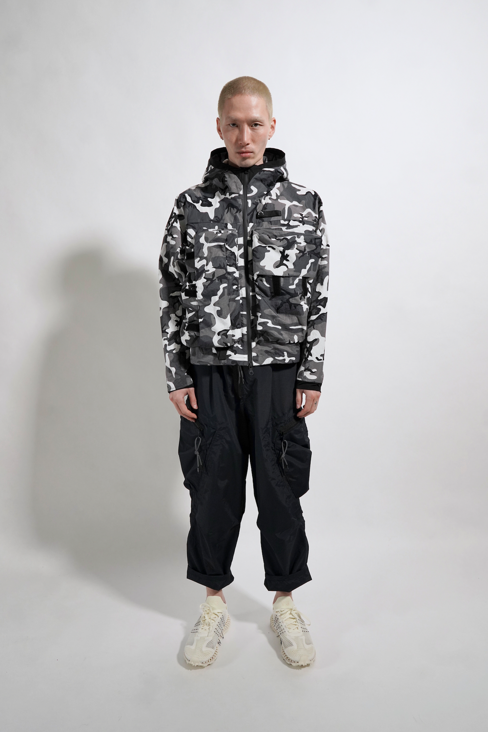 MHRS 3D Pocket Camper Jacket White Camo