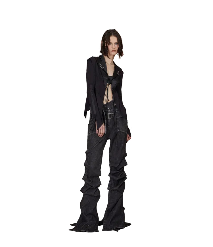 24ANS Tie-Neck Shirt