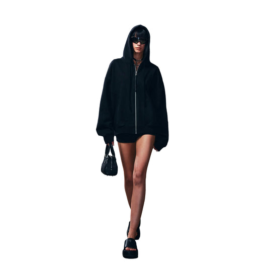 SMFK Wild Mirage Skinny Denim Shorts/E-Cotton Wild Black