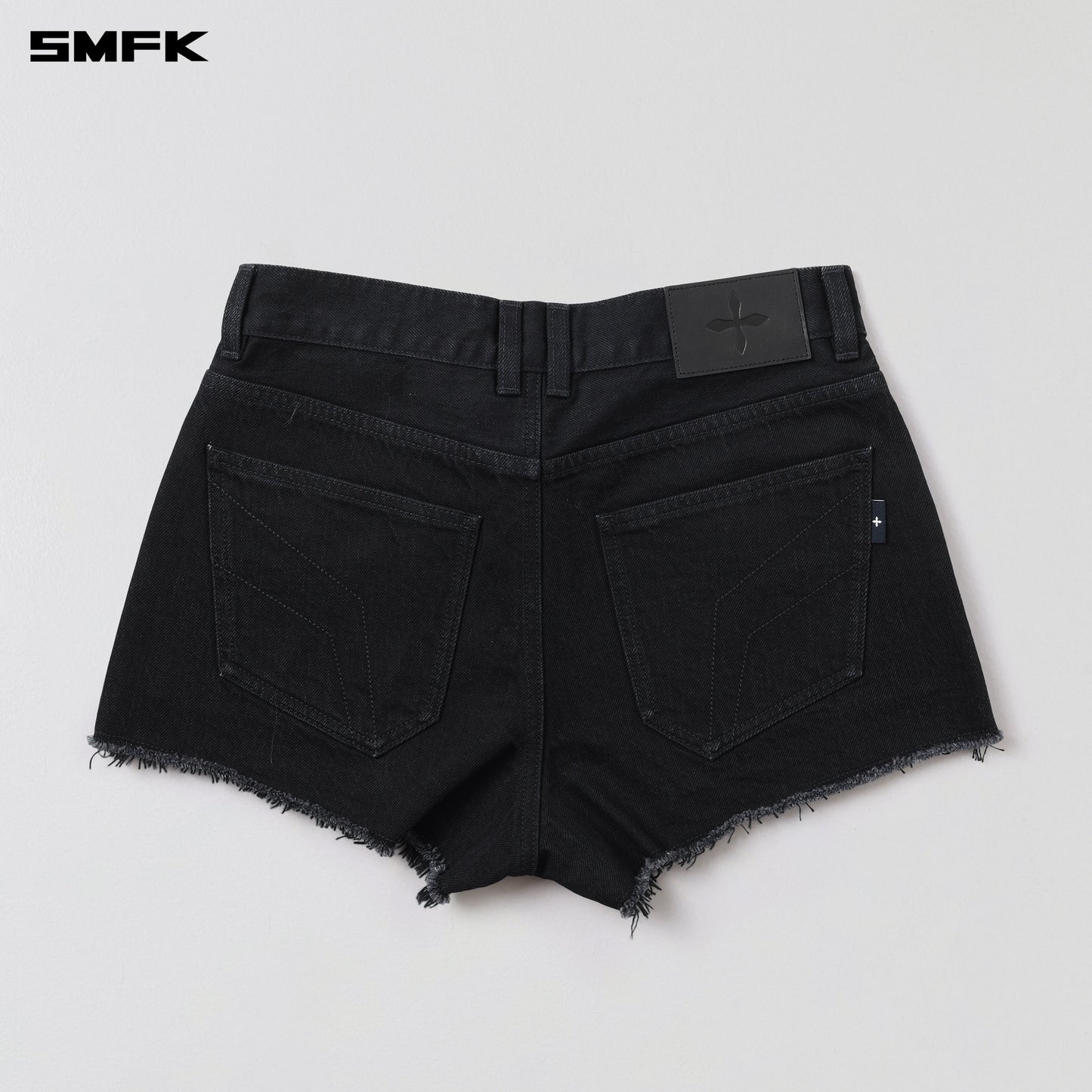 SMFK Wild Mirage Denim Shorts-Low/Cotton Wild Black