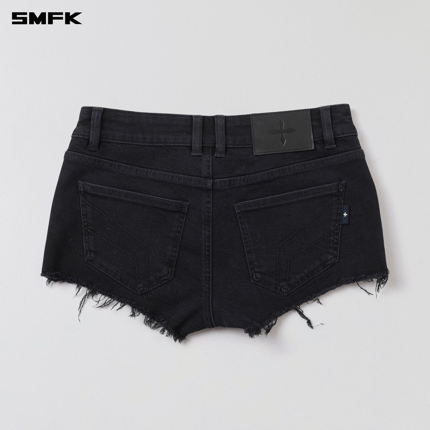 SMFK Wild Mirage Low-Wasit Denim Shorts/E-Cotton Wild Black