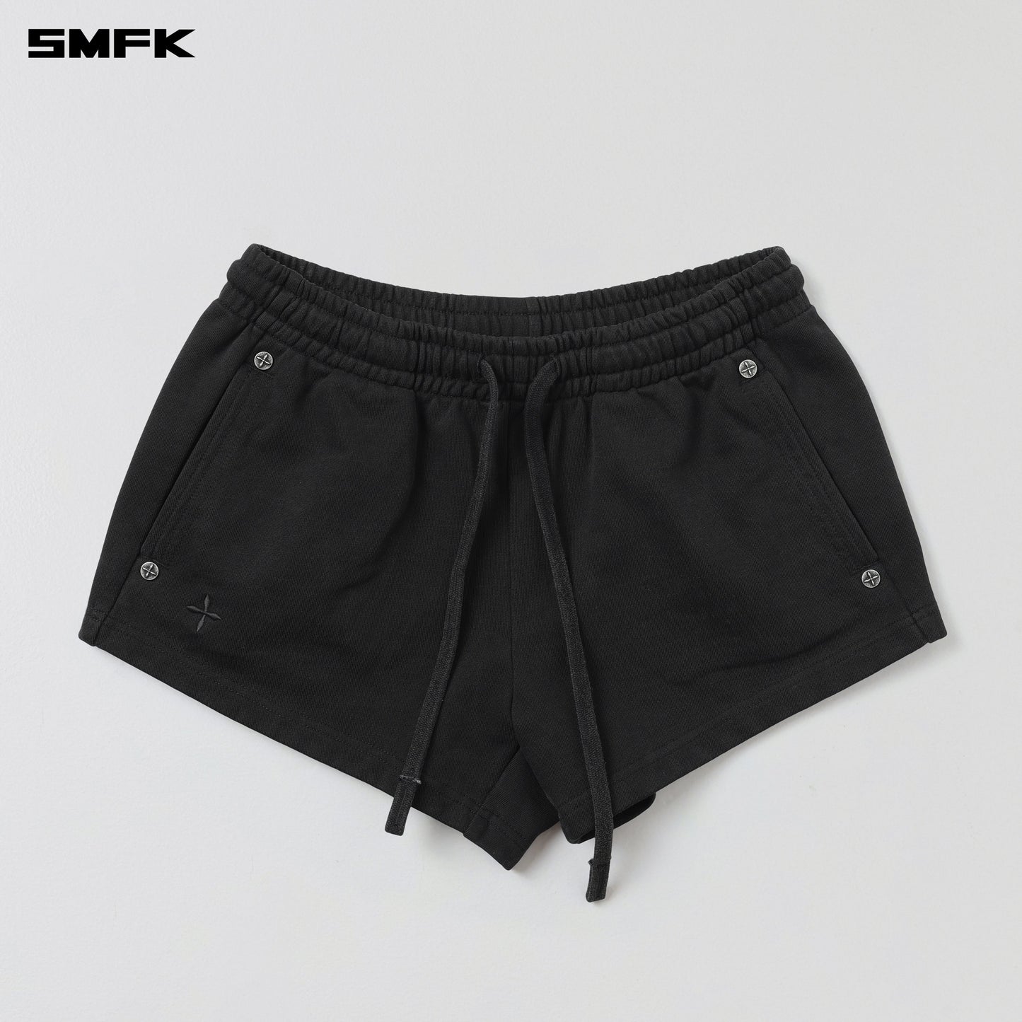 SMFK Vintage Muse Tower Sports Pants/Cotton Vanish Black