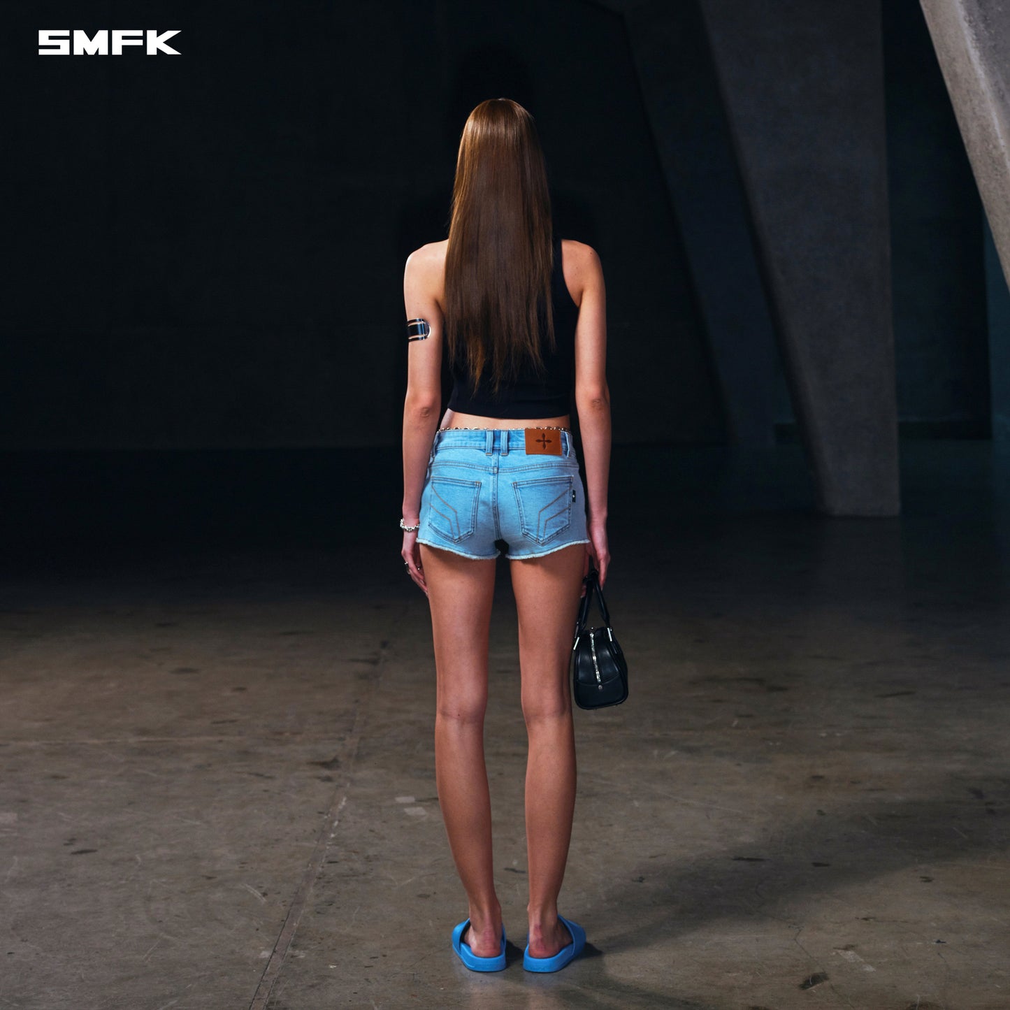 SMFK Poise Jungle Lines Tank/ Cotton Wild Black