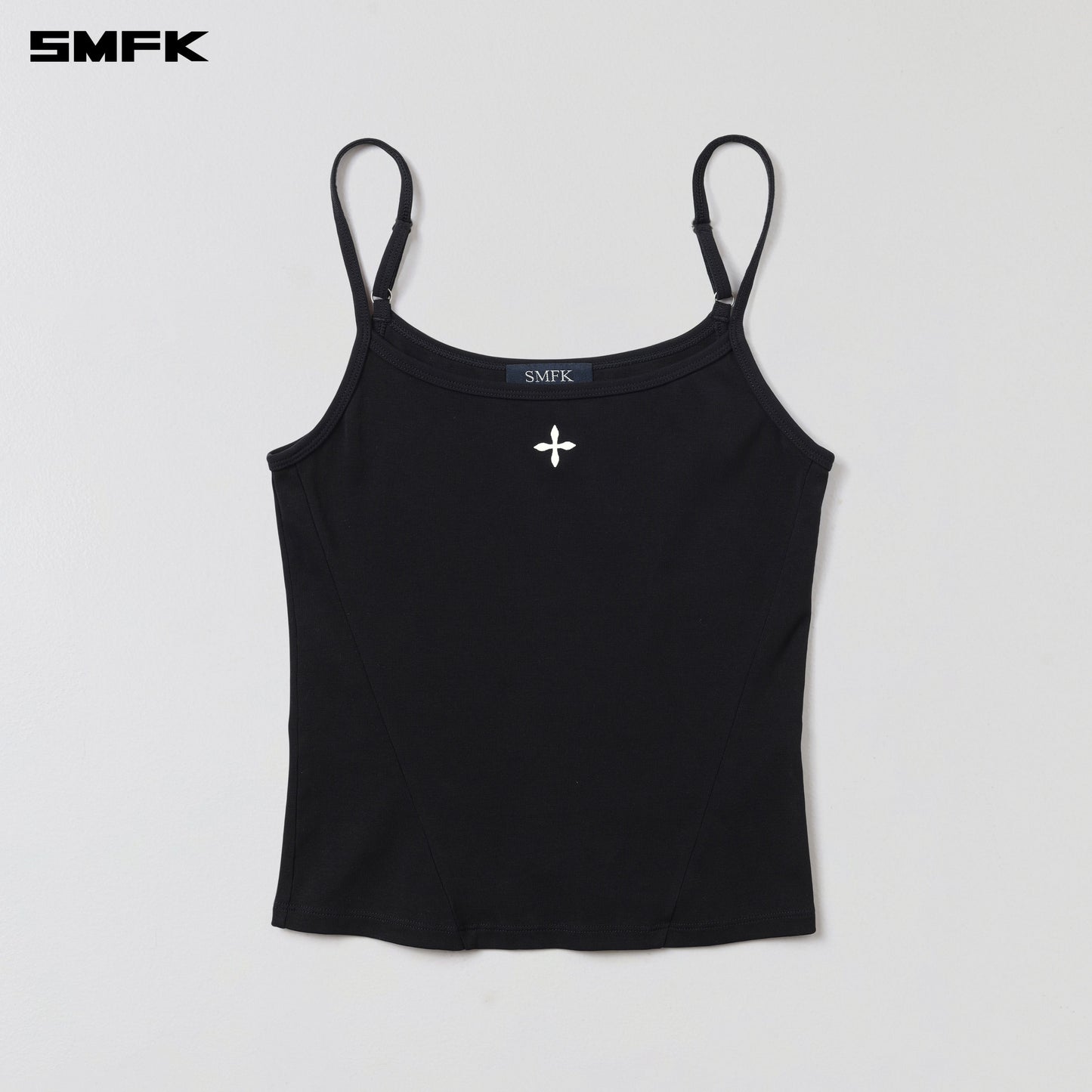 SMFK Vintage Rove Fade Camisole/Cotton Garment Dye Wild Black