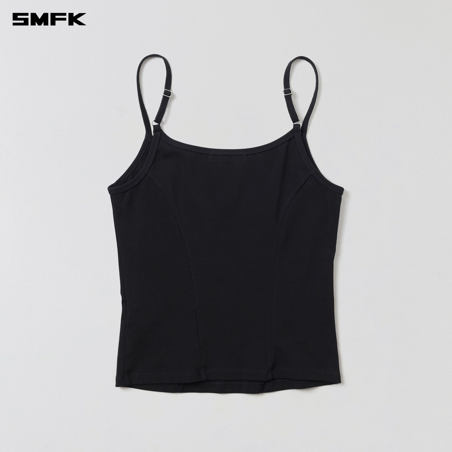 SMFK Vintage Rove Fade Camisole/Cotton Garment Dye Wild Black