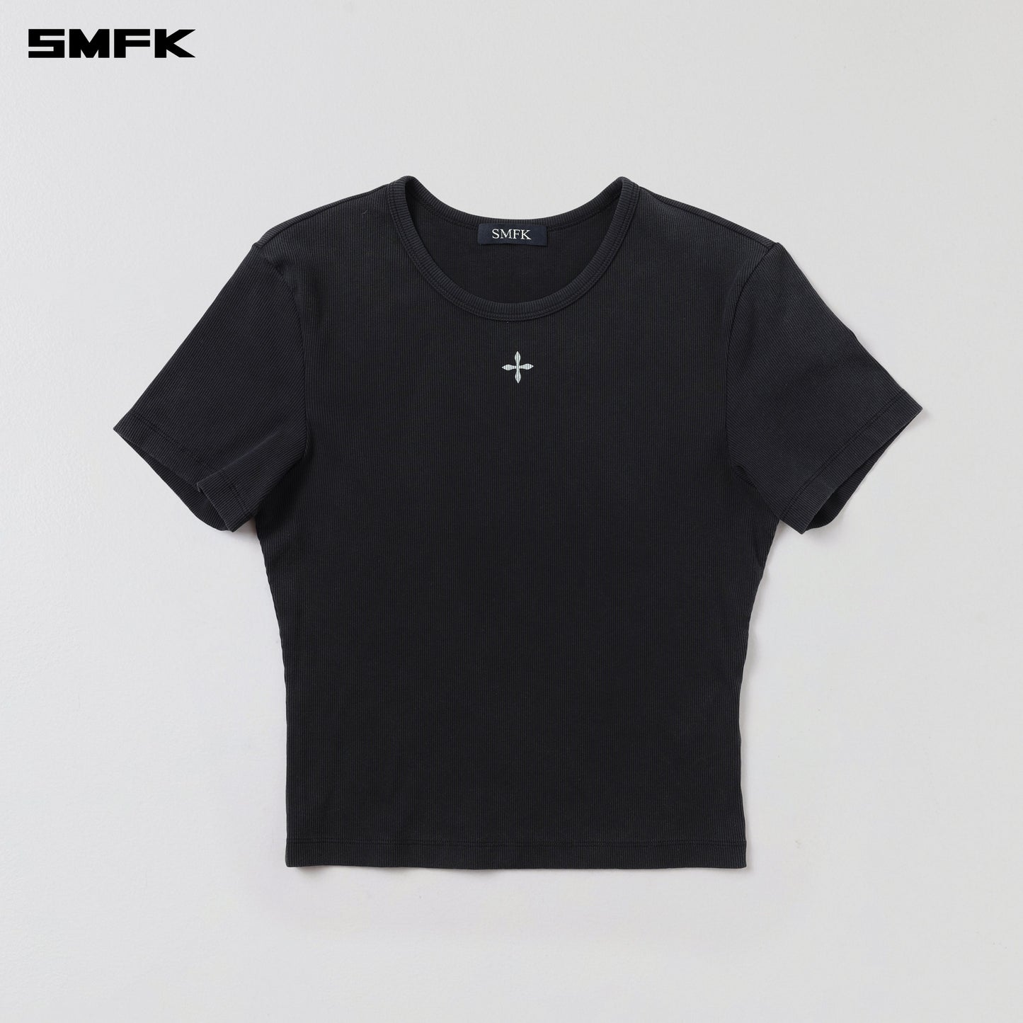 SMFK Vintage Vanish Silk Tee/Garment Dye Vanish Black
