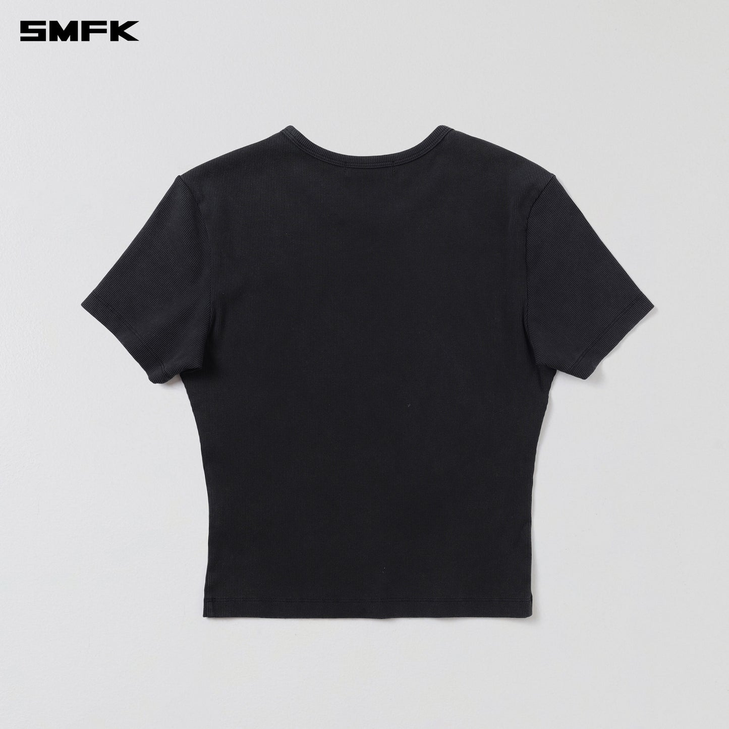 SMFK Vintage Vanish Silk Tee/Garment Dye Vanish Black