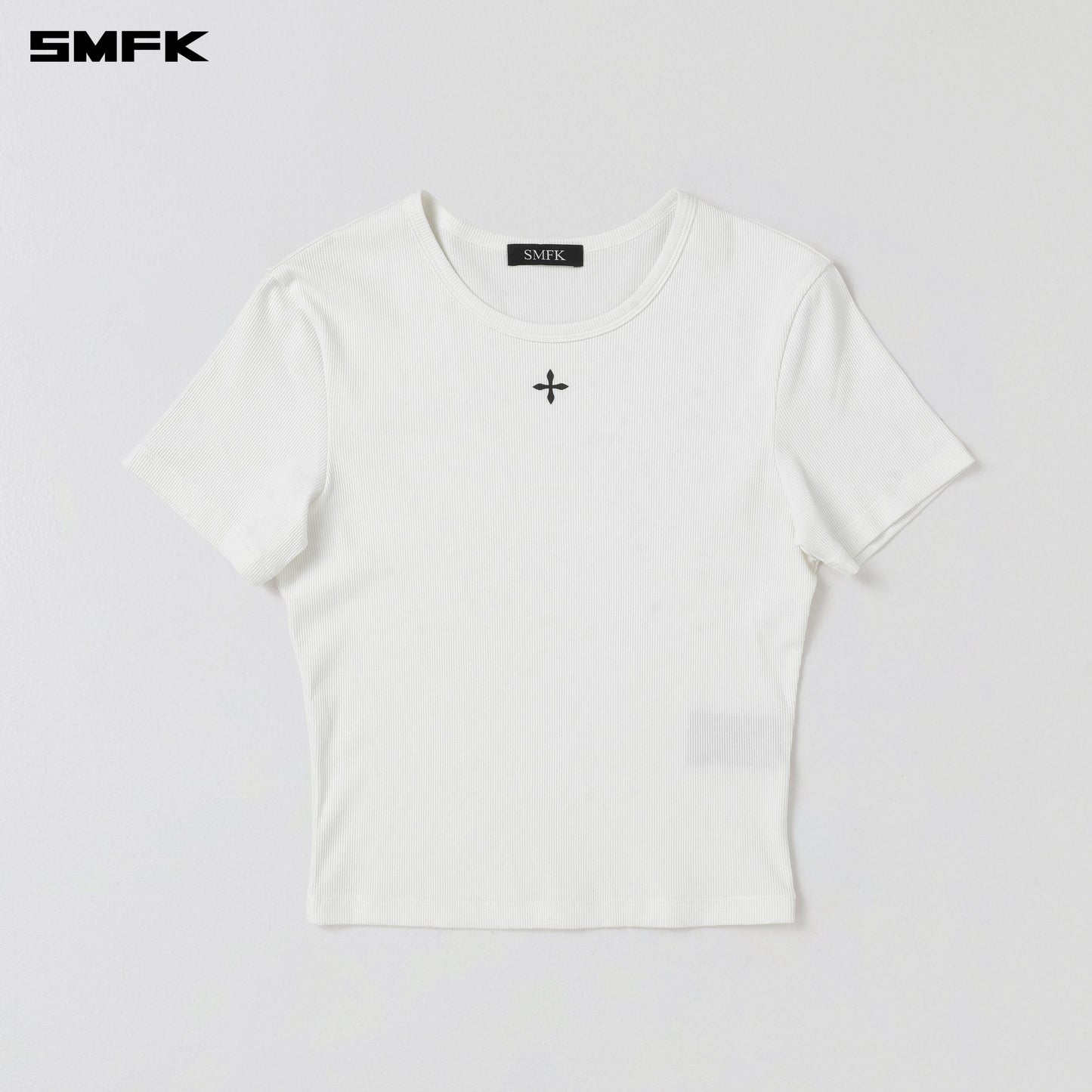 SMFK Vintage Vanish Silk Tee/Garment Dye Cloud White