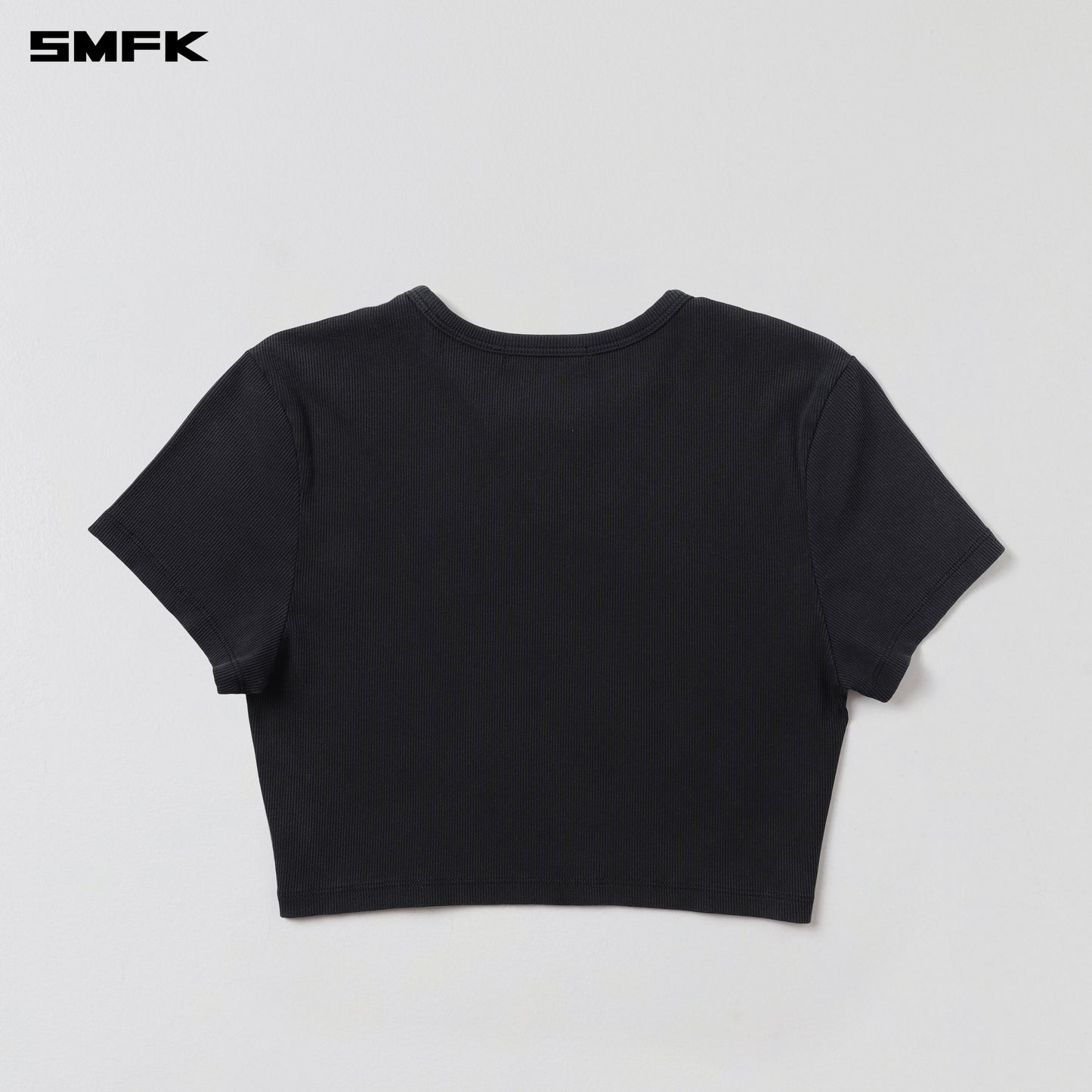SMFK Vintage Vanish Silk Short Tee/Garment Dye Vanish Black