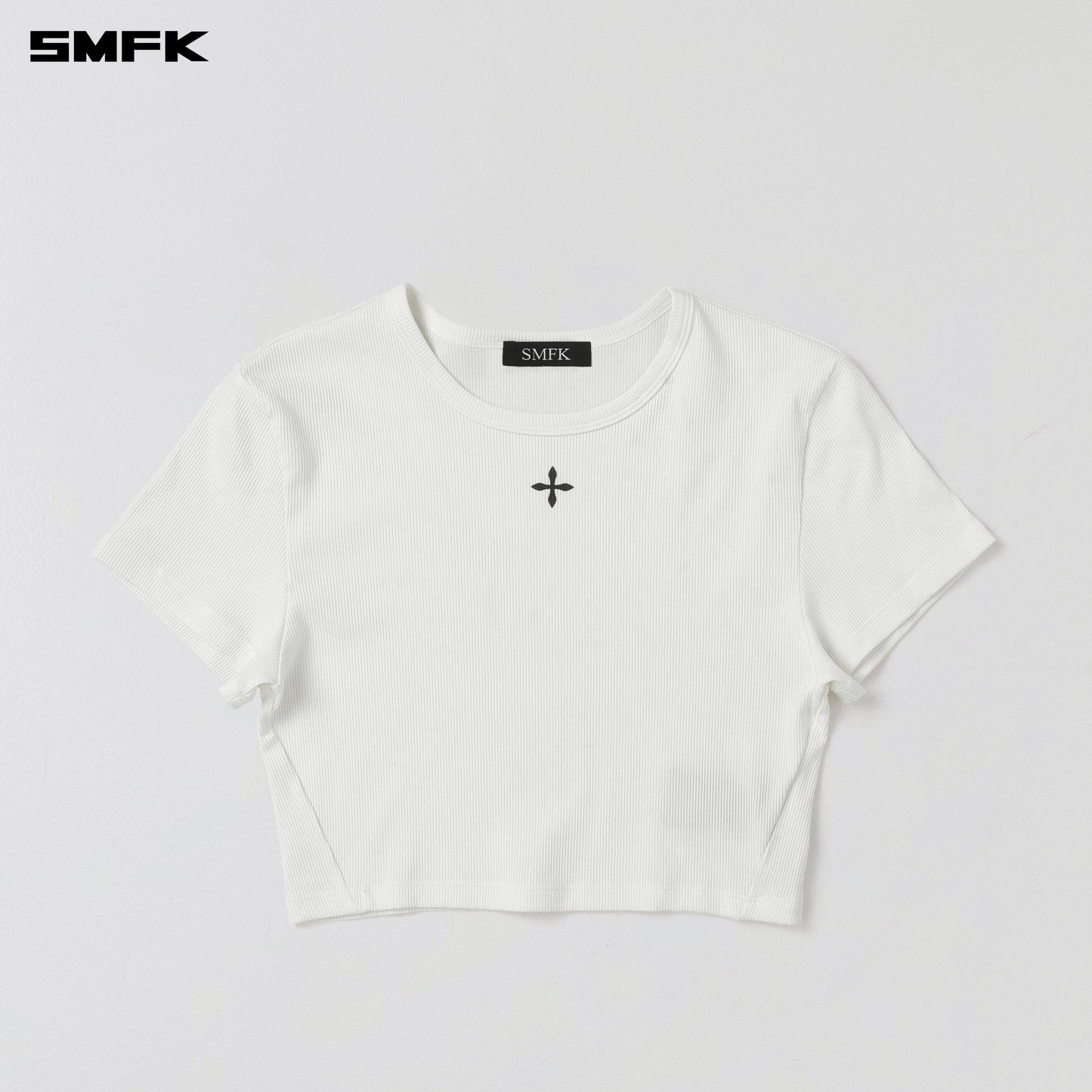 SMFK Vintage Vanish Silk Short Tee/Garment Dye Cloud White