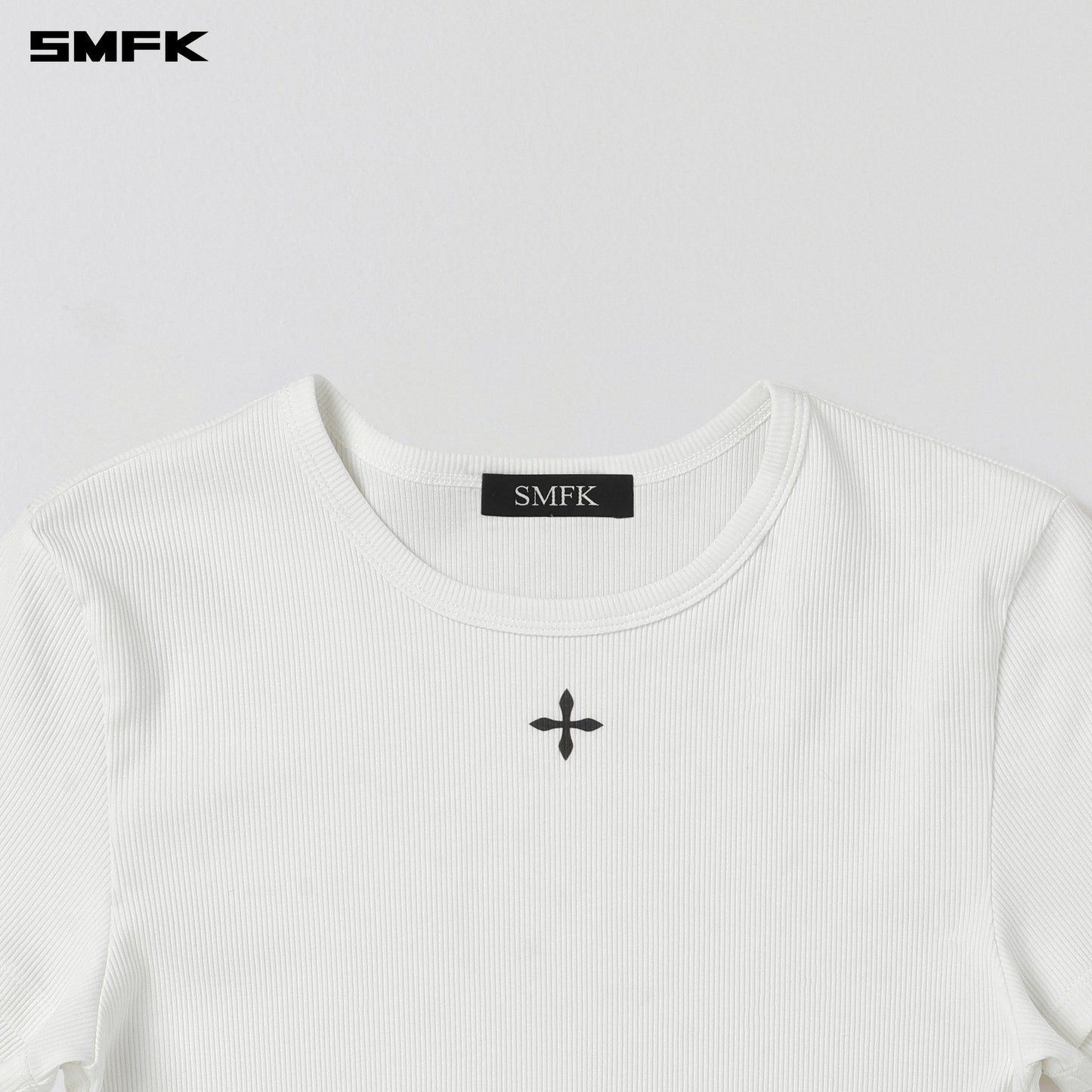 SMFK Vintage Vanish Silk Short Tee/Garment Dye Cloud White