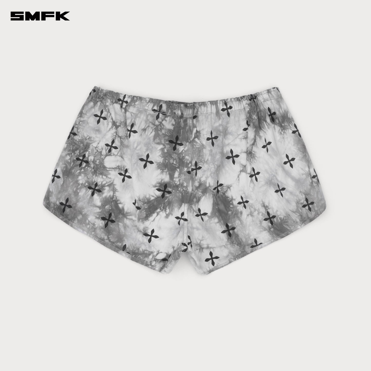 SMFK Compass Ink Garden hand-dyed Paratrooper Shorts