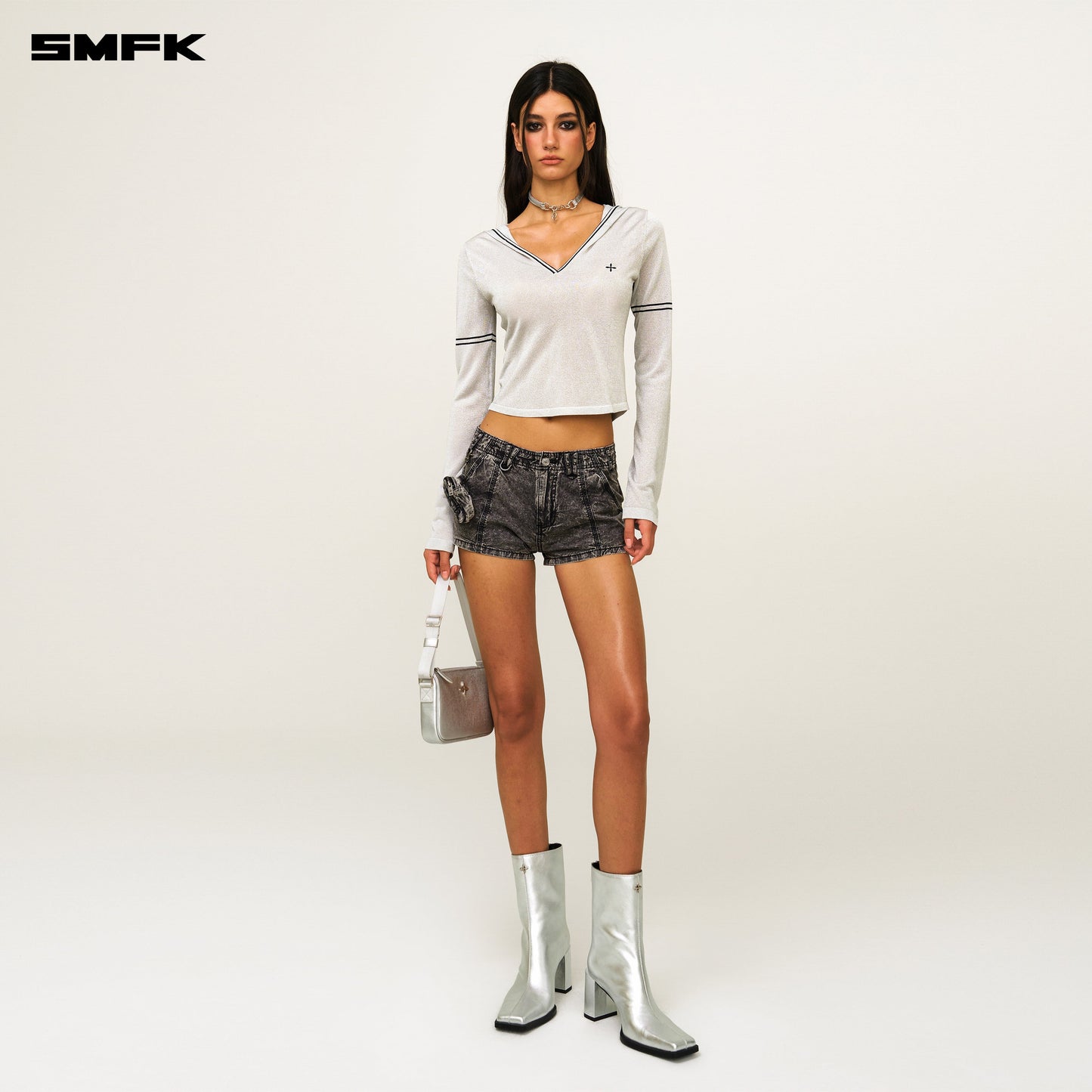 SMFK FUTURE Storm Outdoor Work Shorts Gray