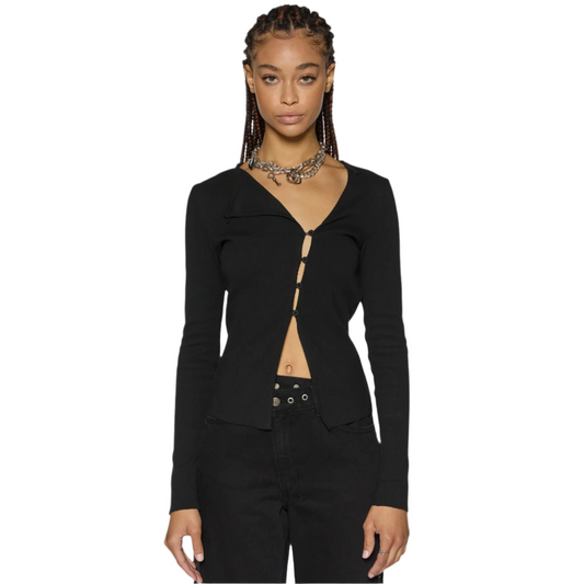 KSUBI Rework Ls Top Black