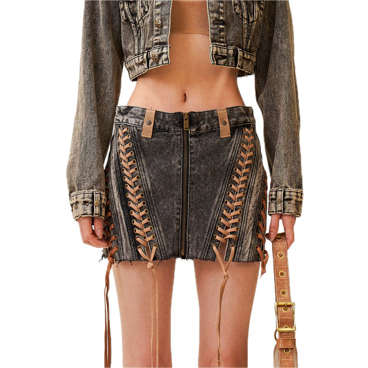 SMFK Ancient Myth Cobra Woven Work Skirt