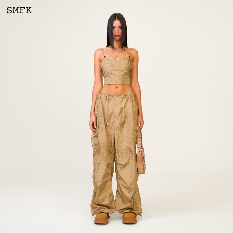 SMFK Ancient Myth Golden Snake Hunting Quilted Sling Top