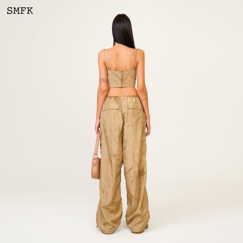 SMFK Ancient Myth Golden Snake Hunting Quilted Sling Top