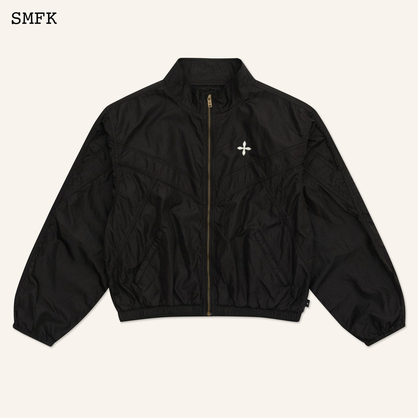 SMFK Ancient Myth Viper Alloy Loose Training Jacket Black
