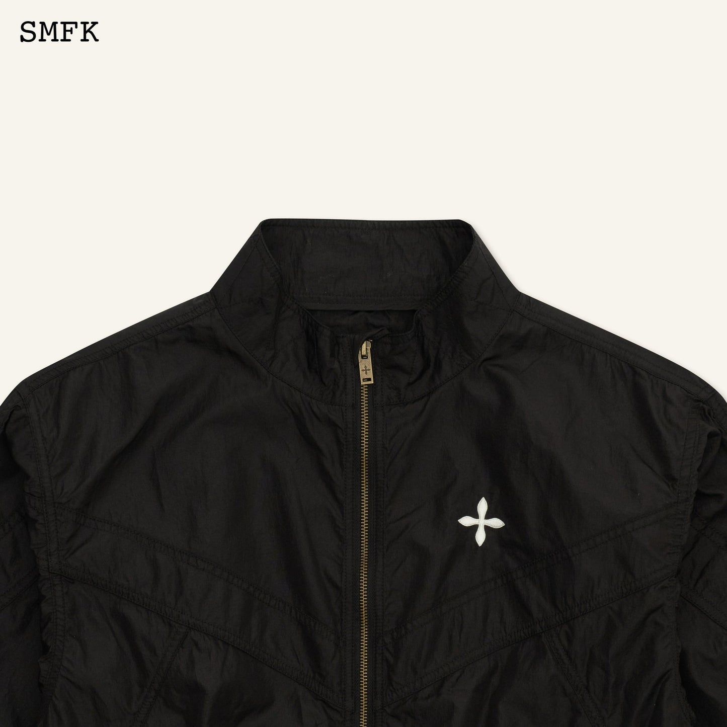 SMFK Ancient Myth Viper Alloy Loose Training Jacket Black