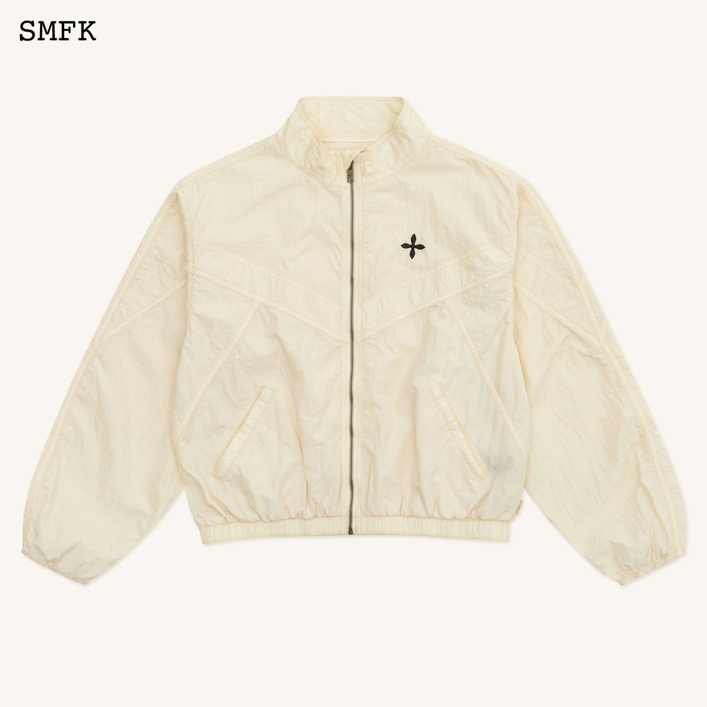 SMFK Ancient Myth Viper Alloy Loose Training Jacket White
