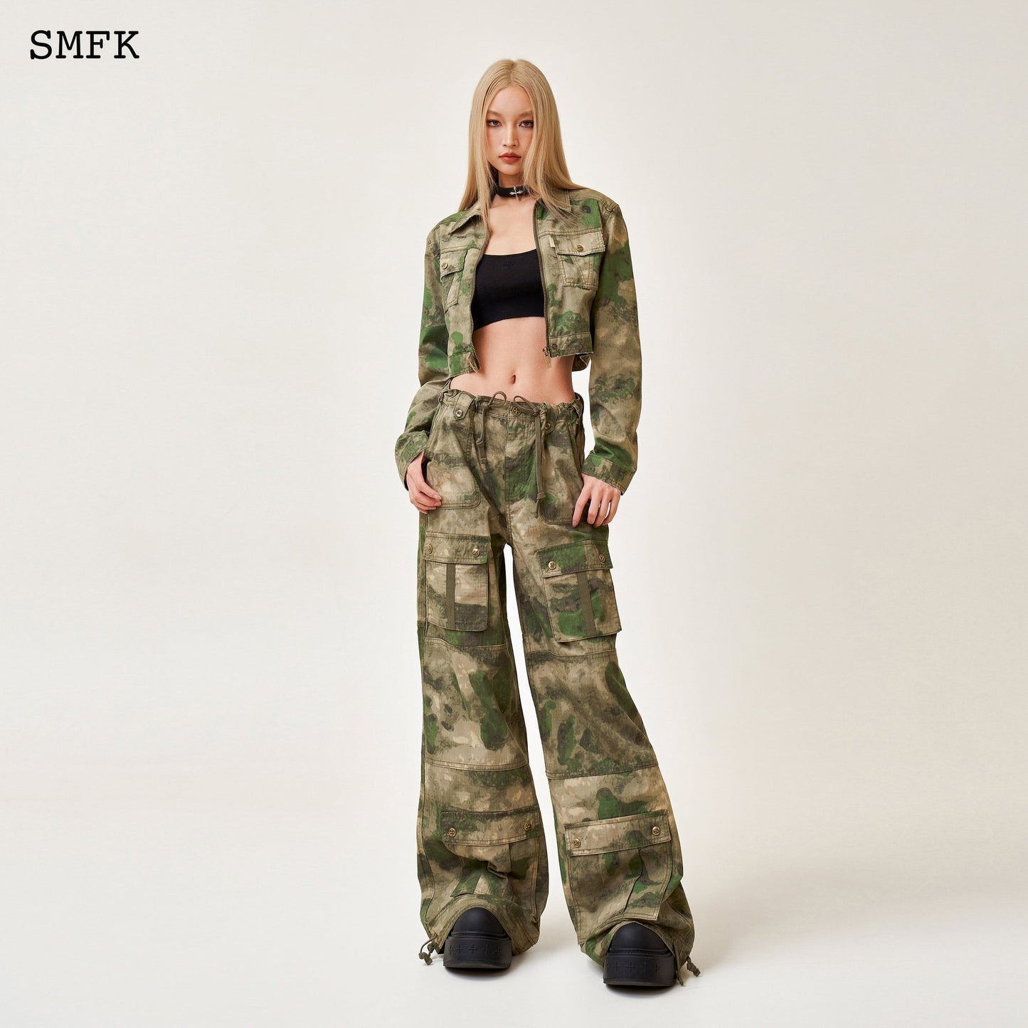 SMFK Ancient Myth Viper Camouflage Motorcycle Jacket