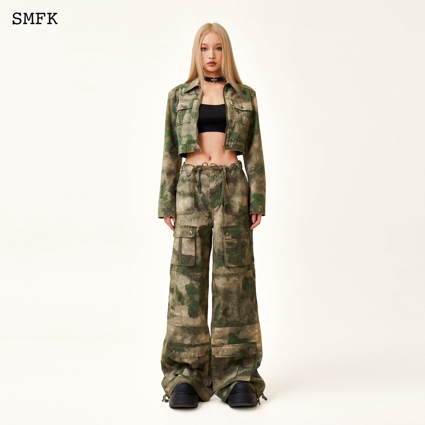 SMFK Ancient Myth Viper Camouflage Motorcycle Jacket