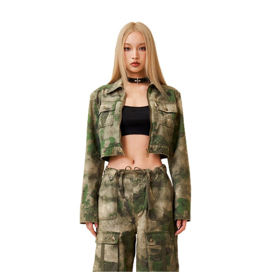 SMFK Ancient Myth Viper Camouflage Motorcycle Jacket
