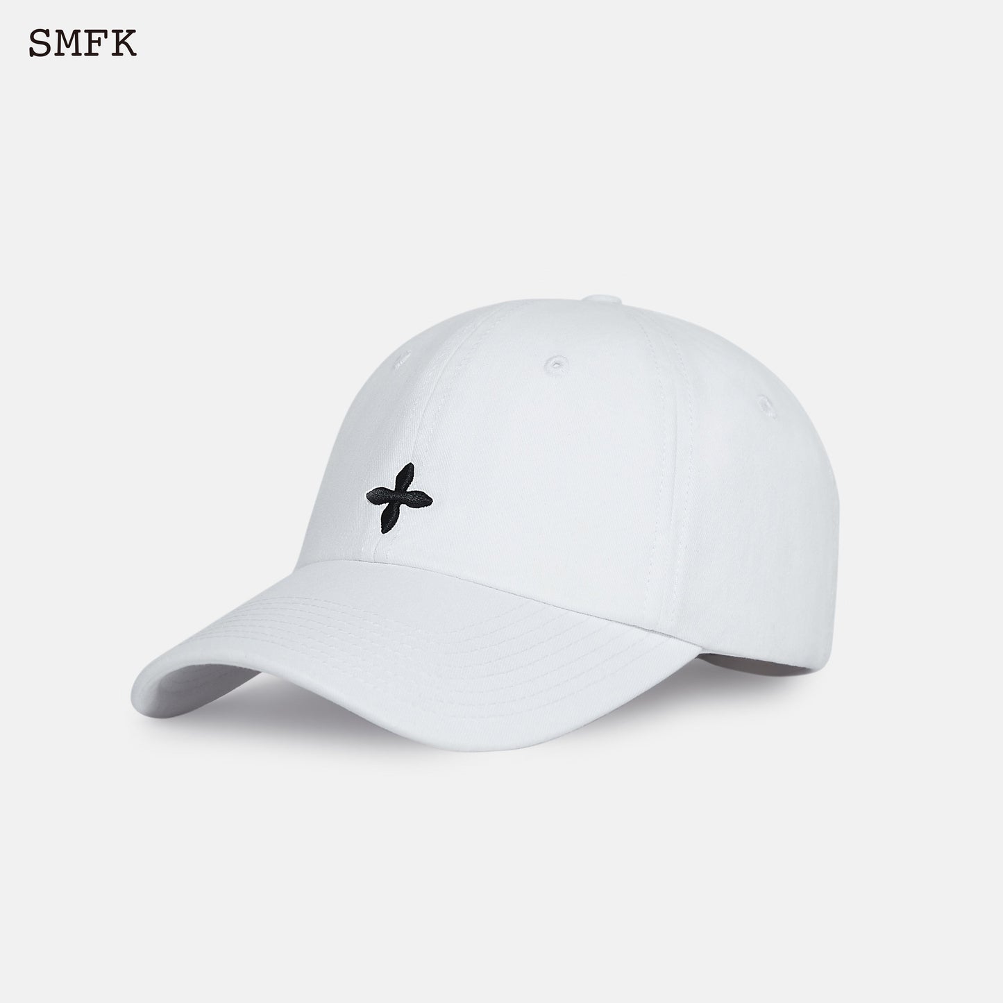 SMFK Compass Classic Baseball Cap White